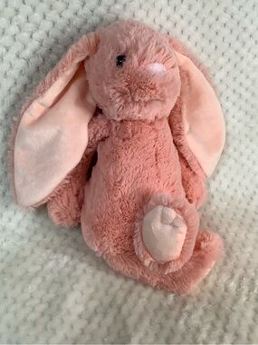 Pink Bunny Rabbit Stuffed Animal Plush 10in